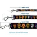 Load image into Gallery viewer, Dog Leash - Guardians of the Galaxy Badge/5-Character Icons Black/Multi Color