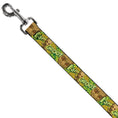 Load image into Gallery viewer, Dog Leash - Baby Groot Pose/Face I AM GROOT Browns/Greens/Yellows