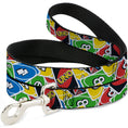 Load image into Gallery viewer, Dog Leash - UNO Cards Stacked Collage Multi Color