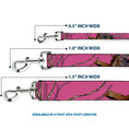 Load image into Gallery viewer, Dog Leash - Mossy Oak Country Roots Camo Fuchsia