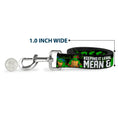 Load image into Gallery viewer, Dog Leash - Classic TMNT Group Pose6/KEEPING IT LEAN, MEAN & GREEN Black/Green/White