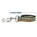 Load image into Gallery viewer, Dog Leash - Teenage Mutant Ninja Turtles Battle Foot Soldiers Ninjas Video Game Scene Tan