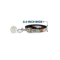 Load image into Gallery viewer, Dog Leash - Fruity Pebbles Fred Flintstone and Barney Rubble Hugging Pose and Cereal Pebbles Scattered White/Multi Color