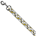 Load image into Gallery viewer, Dog Leash - Peanuts Snoopy Pose Stacked Yellow