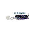 Load image into Gallery viewer, Dog Leash - Peanuts Astronaut Snoopy Walking Pose Scattered Blue/Orange