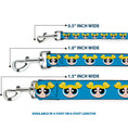 Load image into Gallery viewer, Dog Leash - The Powerpuff Girls Bubbles Face Close-Up Blue