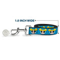 Load image into Gallery viewer, Dog Leash - The Powerpuff Girls Bubbles Face Close-Up Blue