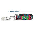 Load image into Gallery viewer, Dog Leash - Rick and Morty Circuit Faces/Portal Gun Pink