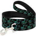 Load image into Gallery viewer, Dog Leash - Rick and Morty Psychedelic Monster Pose Black/Greens