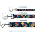 Load image into Gallery viewer, Dog Leash - Rocket Power 4-Character Action Poses/Shapes Cool Gray/Multi Color