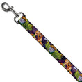 Load image into Gallery viewer, Dog Leash - Scooby & Shaggy Hugging w/Werewolf Man Purple