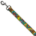 Load image into Gallery viewer, Dog Leash - Scooby Doo and Shaggy Poses/Munchies Tie Dye Multi Color