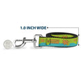 Load image into Gallery viewer, Dog Leash - Scooby Doo THE MYSTERY MACHINE Paint Job Green/Aqua/Orange