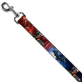 Load image into Gallery viewer, Dog Leash - DEATHSTROKE Pose/BATMAN ARKHAM ORIGINS Logo