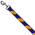 Load image into Gallery viewer, Dog Leash - SEINFELD Spotlight Logo Navy/Yellow/Red