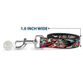 Load image into Gallery viewer, Dog Leash - Superman Color Flying Bricks Scene