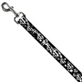 Load image into Gallery viewer, Dog Leash - Superman Shield Splatter Black/White