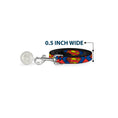 Load image into Gallery viewer, Dog Leash - Superman Shield CLOSE-UP Blue/Red/Yellow
