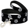 Load image into Gallery viewer, Dog Leash - Winchester Pentagram Repeat Black/White