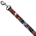 Load image into Gallery viewer, Dog Leash - 6-Spider Hero Action Poses Grays