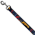 Load image into Gallery viewer, Dog Leash - SPIDER-MAN Title Logo and Action Skyline Poses