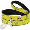 Load image into Gallery viewer, Dog Leash - SpongeBob Expressions Yellow