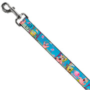 Dog Leash - SpongeBob & Patrick Starfish Jellyfishing Scenes
