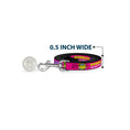 Load image into Gallery viewer, Dog Leash - Patrick Starfish Pose BUBBLES MAKE PEOPLE HAPPY Pink/Yellow/White/Blue
