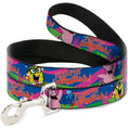 Load image into Gallery viewer, Dog Leash - Nerd SpongeBob & Patrick Starfish Running JUMPIN' JELLYFISH! Multi Color/Red