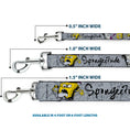 Load image into Gallery viewer, Dog Leash - SpongeBob 3-Poses SPONGEITUDE Grays/Black
