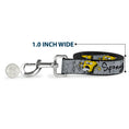 Load image into Gallery viewer, Dog Leash - SpongeBob 3-Poses SPONGEITUDE Grays/Black