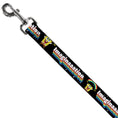 Load image into Gallery viewer, Dog Leash - SpongeBob Arms Up Rainbow Pose/IMAGINAAATION Black/Multi Color