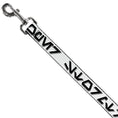Load image into Gallery viewer, Dog Leash - Star Wars Aurebesh STORMTROOPER White/Gray/Black