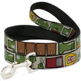 Load image into Gallery viewer, Dog Leash - Star Wars Boba Fett Utility Belt Bounding Tan