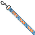 Load image into Gallery viewer, Dog Leash - Star Wars The Clone Wars Ahsoka TANO Text Waves White/Blue/Orange