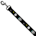 Load image into Gallery viewer, Dog Leash - Star Wars Death Star Millennium Falcon and X-Wing Fighter in Space Black