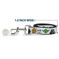 Load image into Gallery viewer, Dog Leash - Star Wars 6-Character Faces White