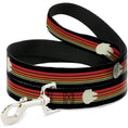 Load image into Gallery viewer, Dog Leash - Star Wars Millennium Falcon Stripe Black/Multi Color