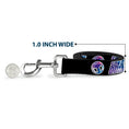 Load image into Gallery viewer, Dog Leash - Thor SON OF ODIN/Hamner Icon Black/White/Blues