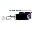Load image into Gallery viewer, Dog Leash - Thor SON OF ODIN/Hamner Icon Black/White/Blues
