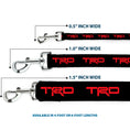 Load image into Gallery viewer, Dog Leash - Toyota Racing Development TRD Logo Black/Red