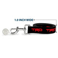 Load image into Gallery viewer, Dog Leash - Toyota Racing Development TRD Logo Black/Red