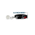 Load image into Gallery viewer, Dog Leash - TOYOTA GAZOO RACING GR Logo and Text Black/White/Red