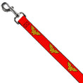 Load image into Gallery viewer, Dog Leash - Wonder Woman Logo Red