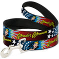 Load image into Gallery viewer, Dog Leash - Wonder Woman Face w/Stars