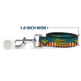 Load image into Gallery viewer, Dog Leash - WONDER WOMAN/Logo Americana Red/White/Blue/Yellow