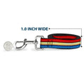 Load image into Gallery viewer, Dog Leash - Wonder Woman Stripe/Stars Red/Gold/Blue/White