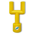 Load image into Gallery viewer, Miami Dolphins Hard Nylon Goal Post Chew Toy