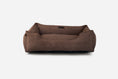 Load image into Gallery viewer, Pet Beds Premium Chester & Lee | Milk Chocolate Sleeper Dog Bed