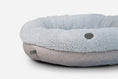 Load image into Gallery viewer, Pet Beds Premium Chester & Lee | Furry Gray Donut Dog Bed